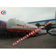 2015 high safety 2 axles and 3 axles cheap lpg gas trailer,china lpg tank semi trailer factory